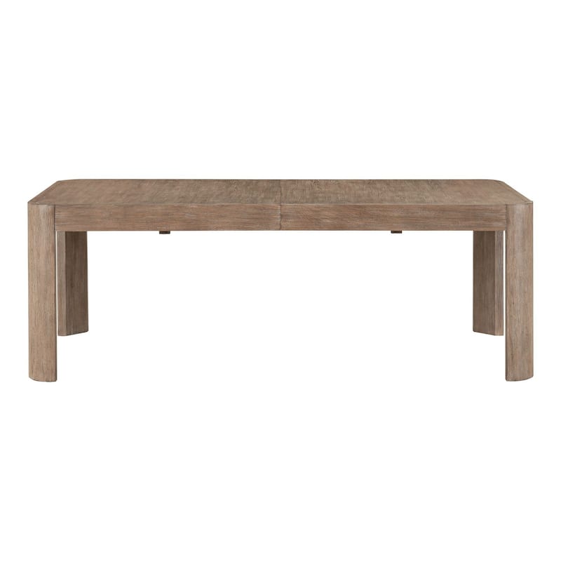 Liberty Furniture South Bend Rectangular Leg Table with Removable Leaf - Width 42"x Depth 110" x Height 30"