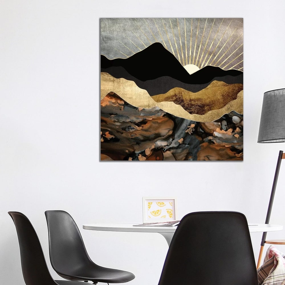iCanvas "Copper and Gold Mountains" by SpaceFrog Designs Canvas Print