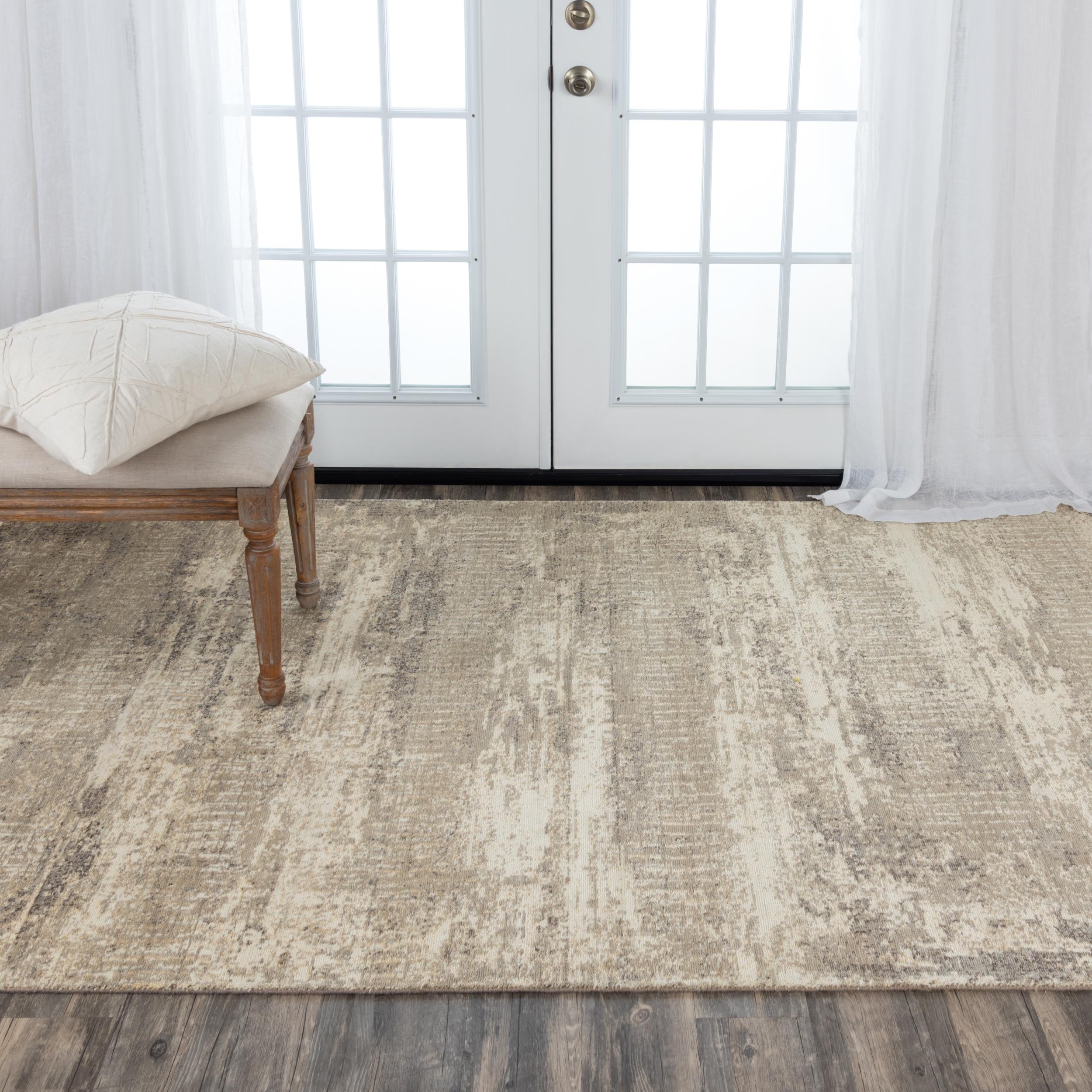 Alora Decor Aurora Modern Abstract Wool Blend Rug