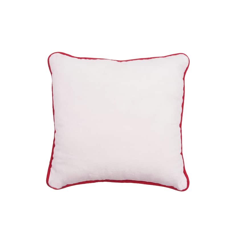 Cold Hands Warm Heart Embroidered Throw Pillow