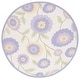 preview thumbnail 27 of 27, SAFAVIEH Handmade Children's Spring Ivory New Zealand Wool Rug 6' Round - Lavander/Ivory