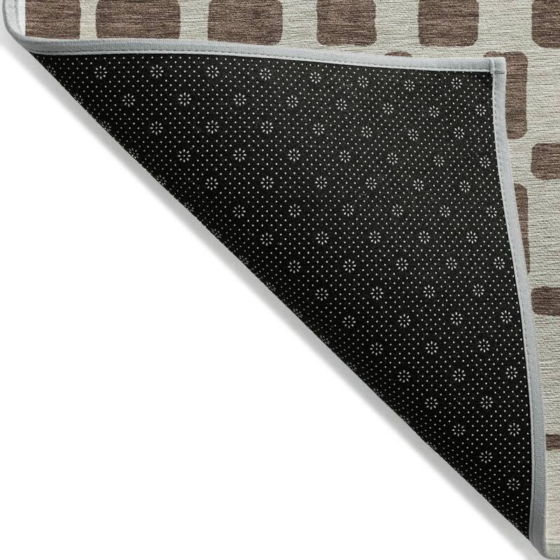 HomeRoots Geometric Transitional Rectangle Outdoor Rug