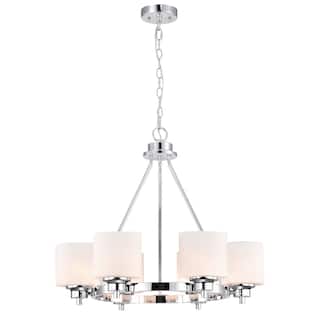Transitional 6-light Chandleier