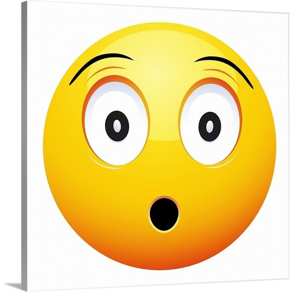 Shocked Emoji With Open Mouth Multi Overstock 21007162