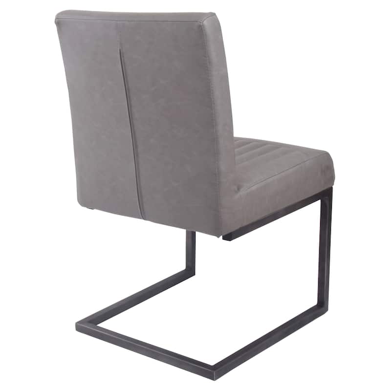 NPD Furniture Ronan Faux Leather Dining Chair (Set of 2)