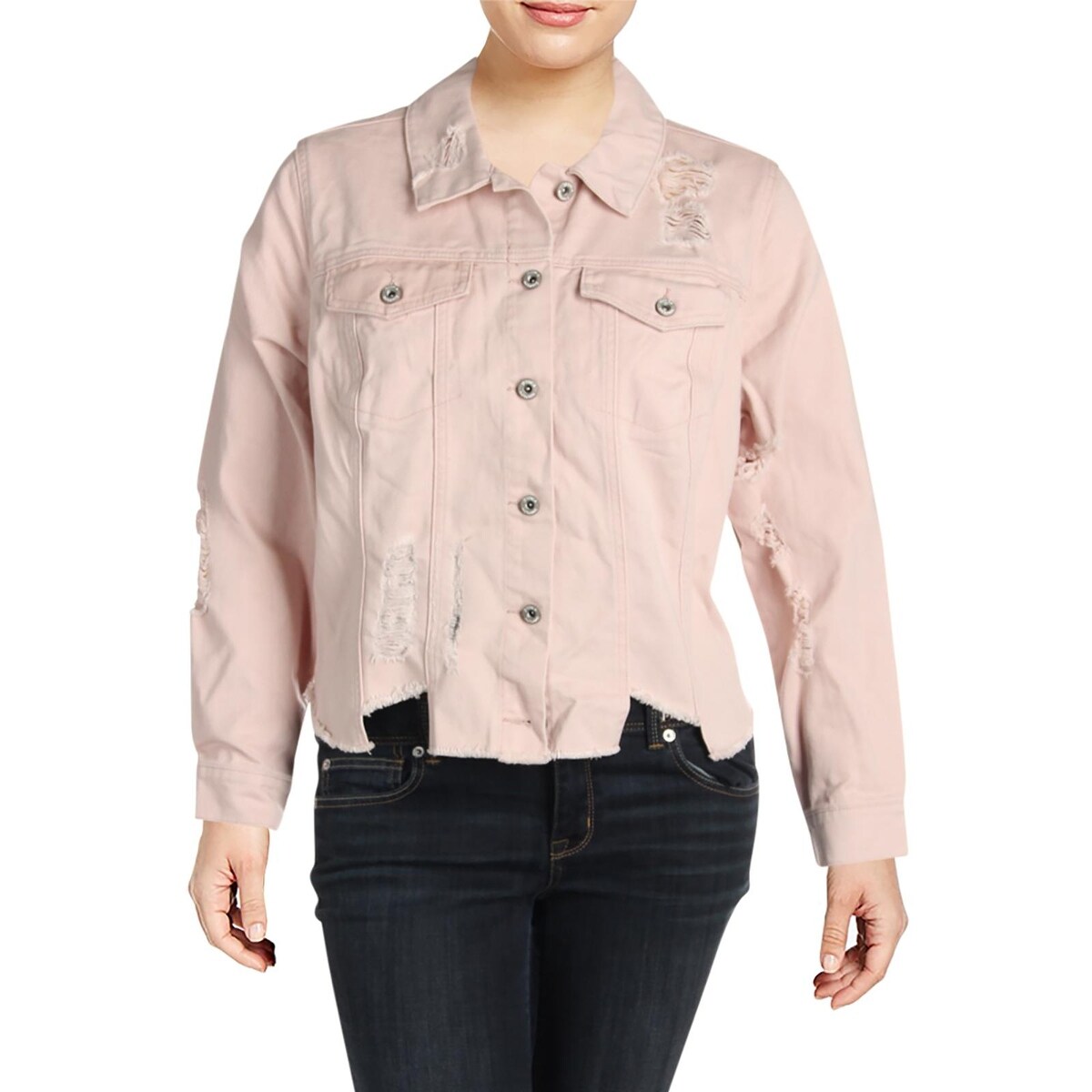 jessica simpson pixie denim jacket