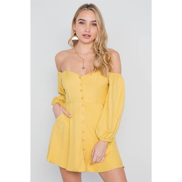 button down boho dress