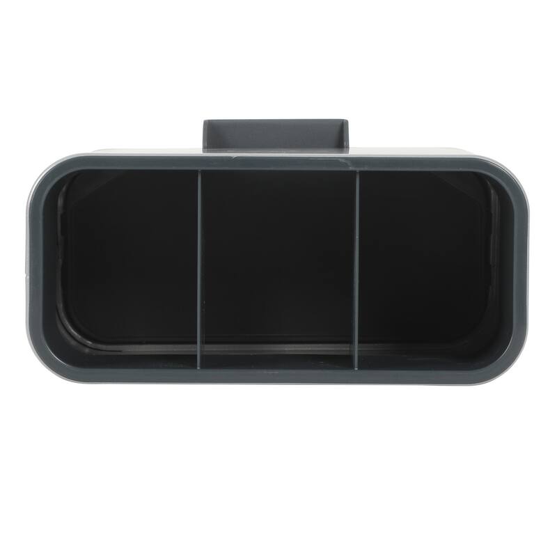 Gibson Home Ledgebrook Sink Caddy - Kitchen Organizer with Metal Panel, Sponge Holder, and Drain Board for Countertop Storage.