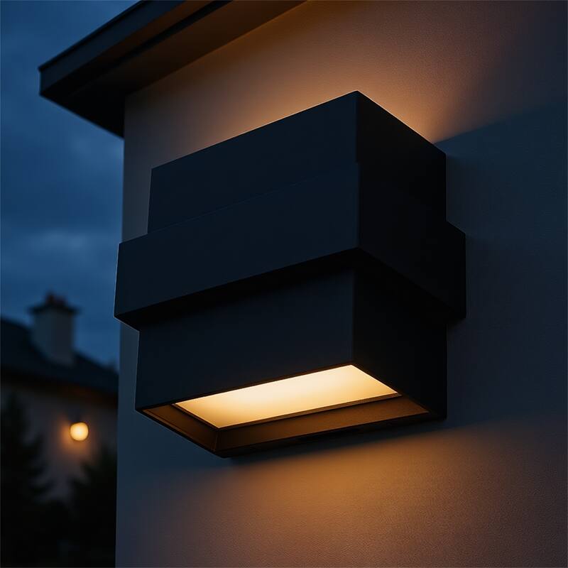 5.75" LED Wall Sconce - Black