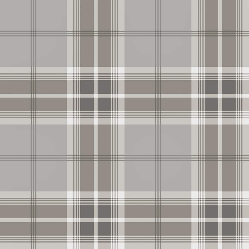 Advantage Sala Neutral Plaid Wallpaper