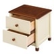 preview thumbnail 23 of 22, Wooden Nightstand with Two Drawers for Kids,