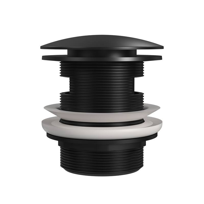 Universal Size Pop-Up Drain Matte Black
