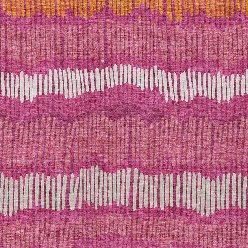 HomeRoots Striped Transitional Rectangle Outdoor Rug