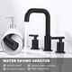 preview thumbnail 22 of 23, WOWOW 8-inch Dual Handle Widespread Bathroom Faucet