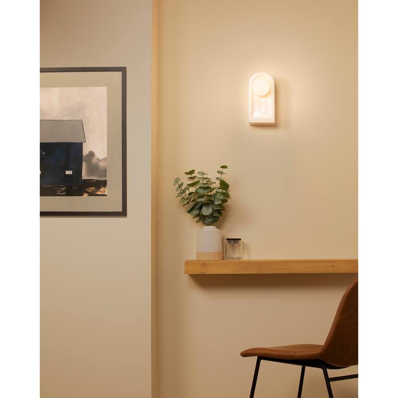 Ceramic Arcade Wall Sconce