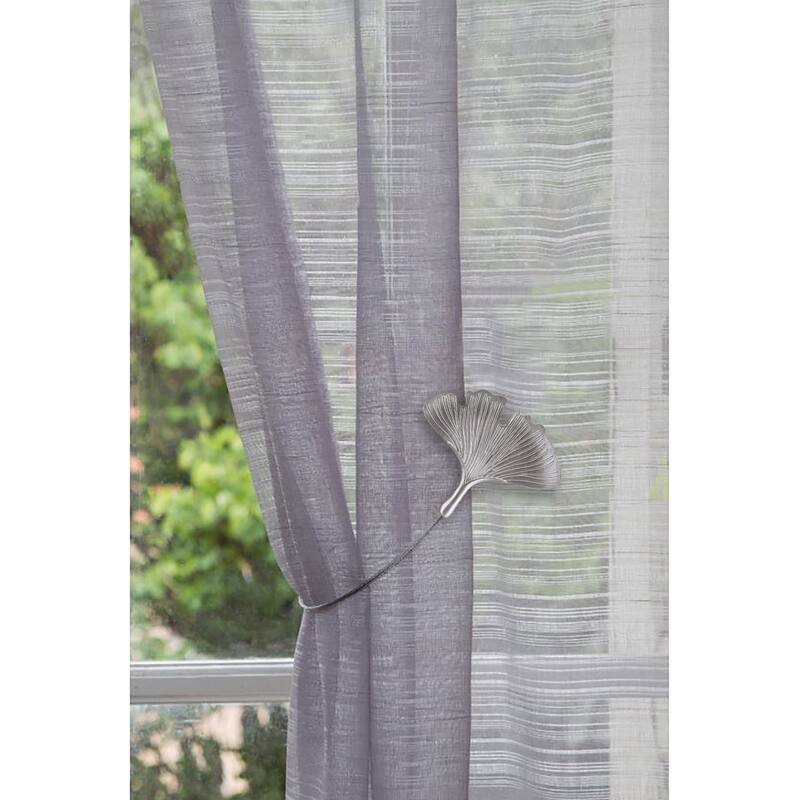Magnetic Curtain Tieback Ginkgo Leaf Design