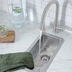 preview thumbnail 24 of 25, STYLISH 9 inch Stainless Steel 18G Dual Mount Bar Sink Handmade