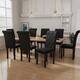 Option Black Linen Set of 8