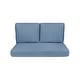 preview thumbnail 108 of 163, Haven Way Universal Outdoor Deep Seat Loveseat Cushion Set