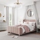 preview thumbnail 2 of 12, Little Seeds Valentina Upholstered Bed Frame