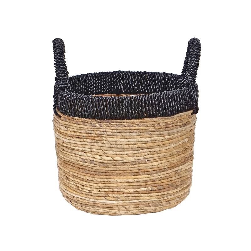 Elk Home Holset Natural Natural Materials 15 Inch Wide Basket