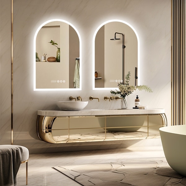 Makeup mirror bathroom 2025
