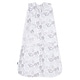 preview thumbnail 6 of 22, HALO Micro-Fleece 3.0 TOG Sleepsack Swaddle grey animal action - newborn