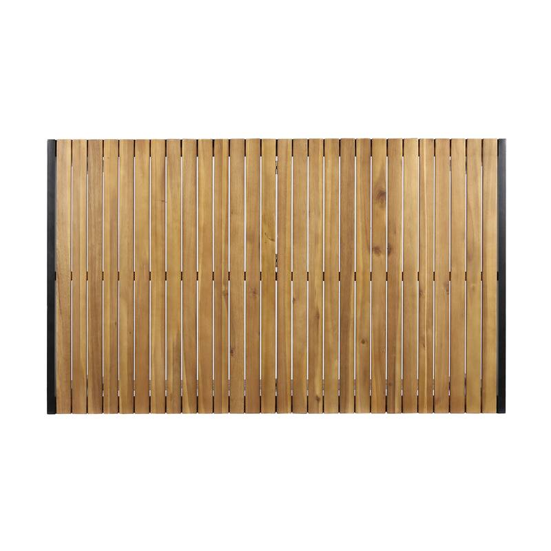 Azalea Outdoor Wood and Resin Outdoor 7 Piece Dining Set by Christopher Knight Home