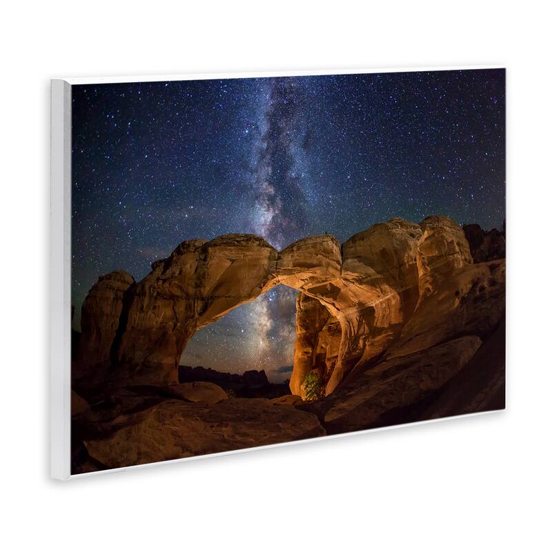Stupell Starry Sky Through Desert Arch Wall Plaque Art Design By Royce Bair