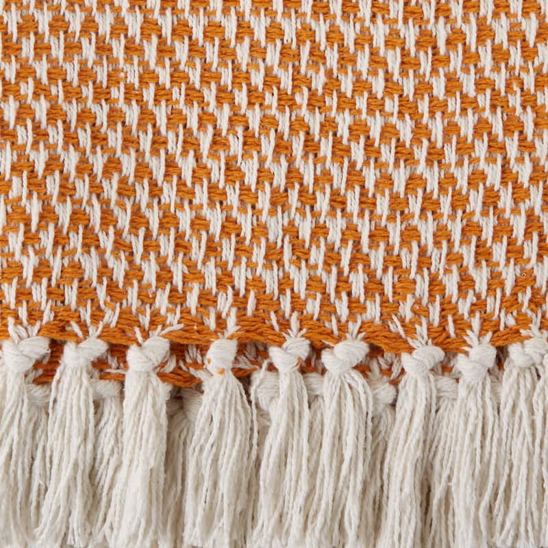 DII Woven Decorative Throw