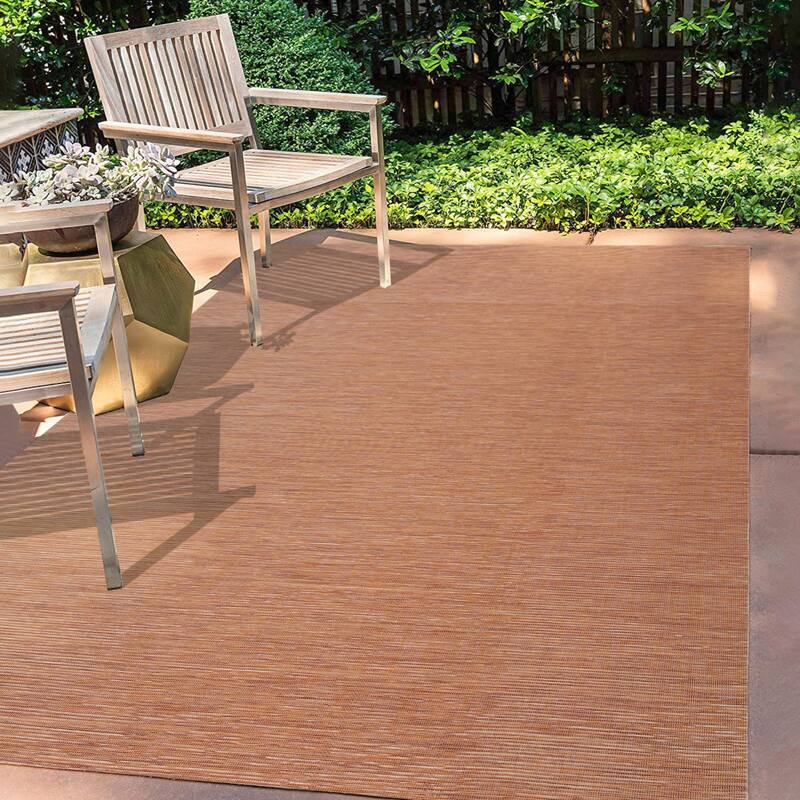 JONATHAN Y Bo Modern Flatweave Solid Area Rug
