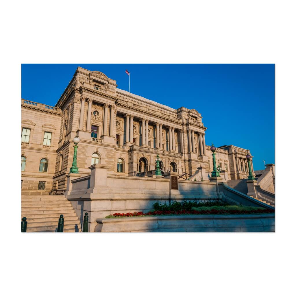 Library Of Congress Washington Unframed Wall Art Print/Poster