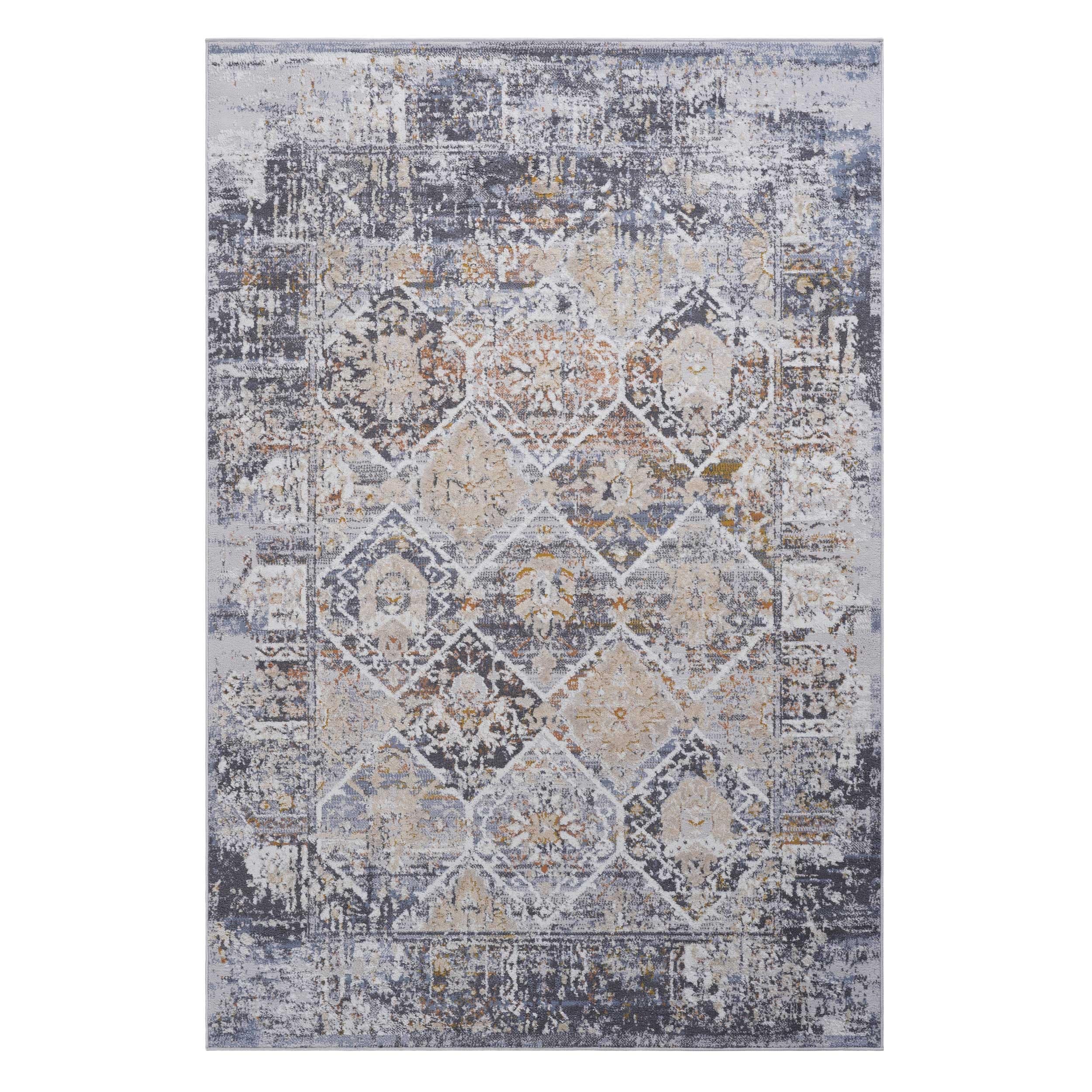 PAYAS Collection Multi / Traditional Non-Shedding Area Rug