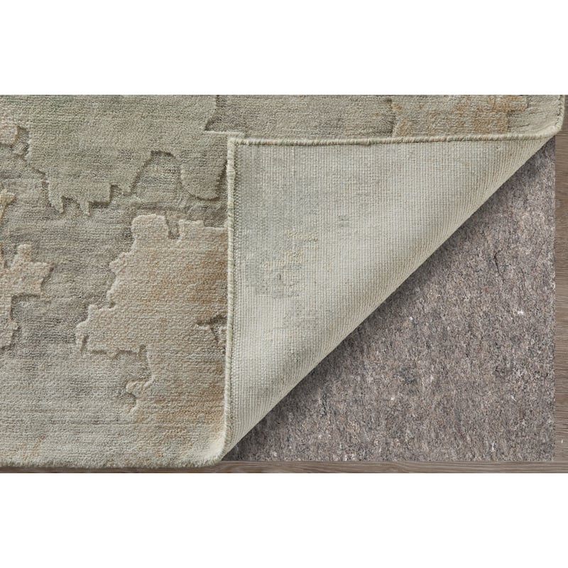 Grand Bazaar Hartman Machine Made Abstract Modern Area Rug