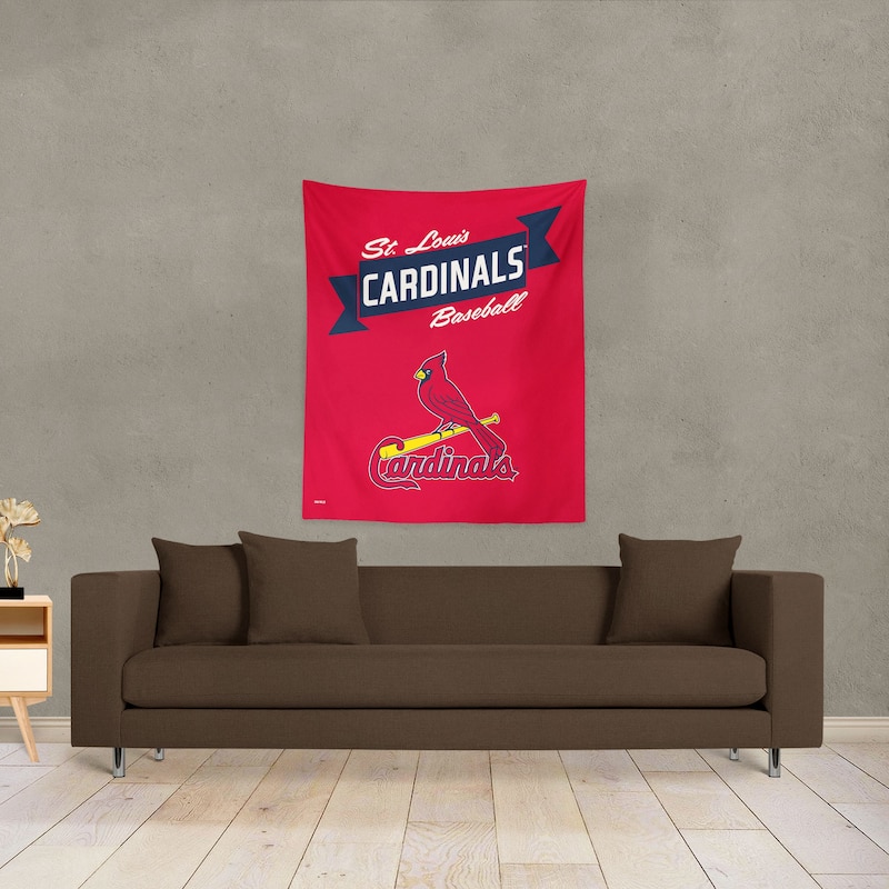 MLB Premium St Louis Cardinals Printed Wall Hanging - 34"x40"