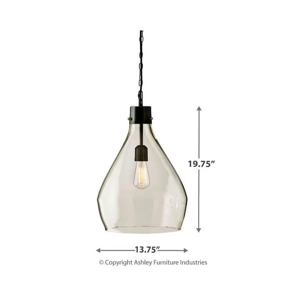 Avalbane Pendant Light - Clear/Gray 19.75 Avalbane Pendant Light - Clear/Gray 19.75