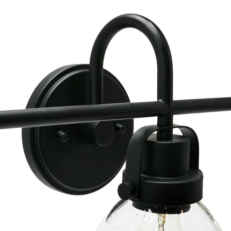 Robert Stevenson Lighting Avalon - Metal and Glass Vanity Light