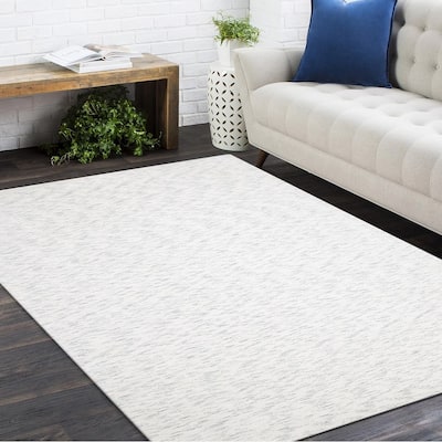 Overton Handmade Modern Contemporary Abstract Area Rug