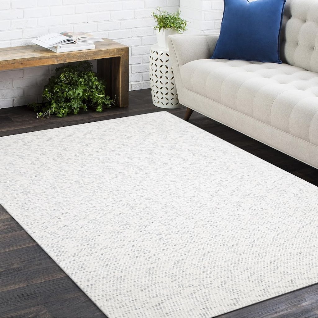 Overton Handmade Modern Contemporary Abstract Area Rug