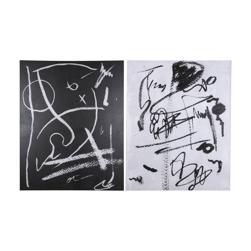 Doodle II (44 x 55) Canvas Art Print