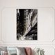 preview thumbnail 19 of 23, Oliver Gal 'Radio City Music Hall' Cities and Skylines Wall Art Framed Canvas Print United States Cities - Gold, Black 36 x 54 - White