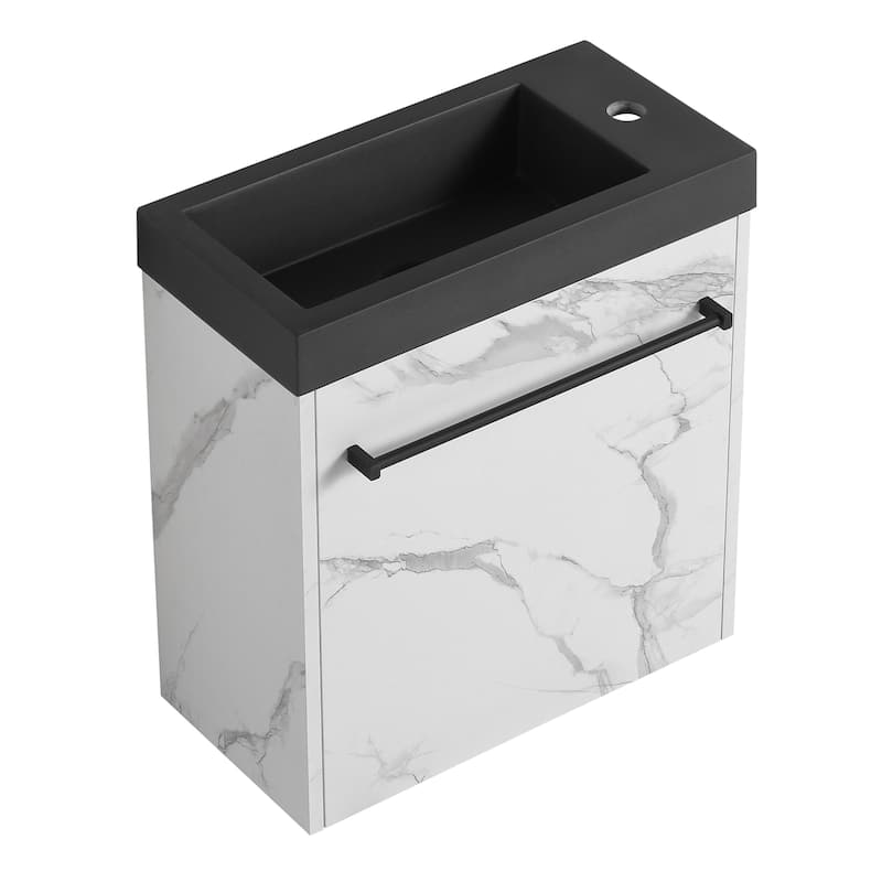 Topcraft Wall Mounted Bathroom Vanity with Sink