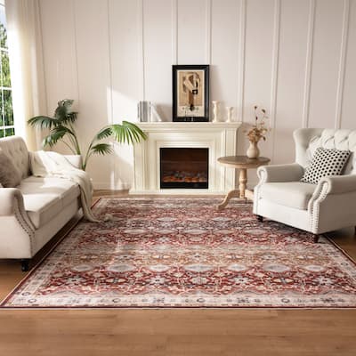 Soft and Non-Slip Machine-Washable Foldable Multi-Use Area Rug