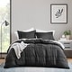 preview thumbnail 105 of 159, Chelsea Square Evans Pinch Pleated Soft Washed Boho Duvet Cover Set