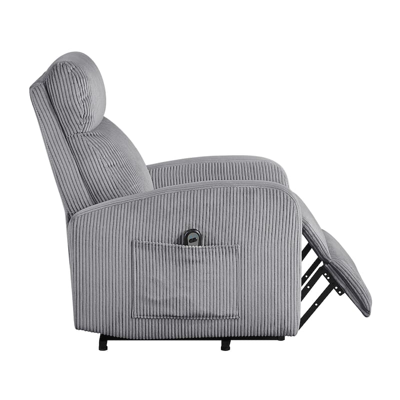 Covelo Corduroy Reclining Chair