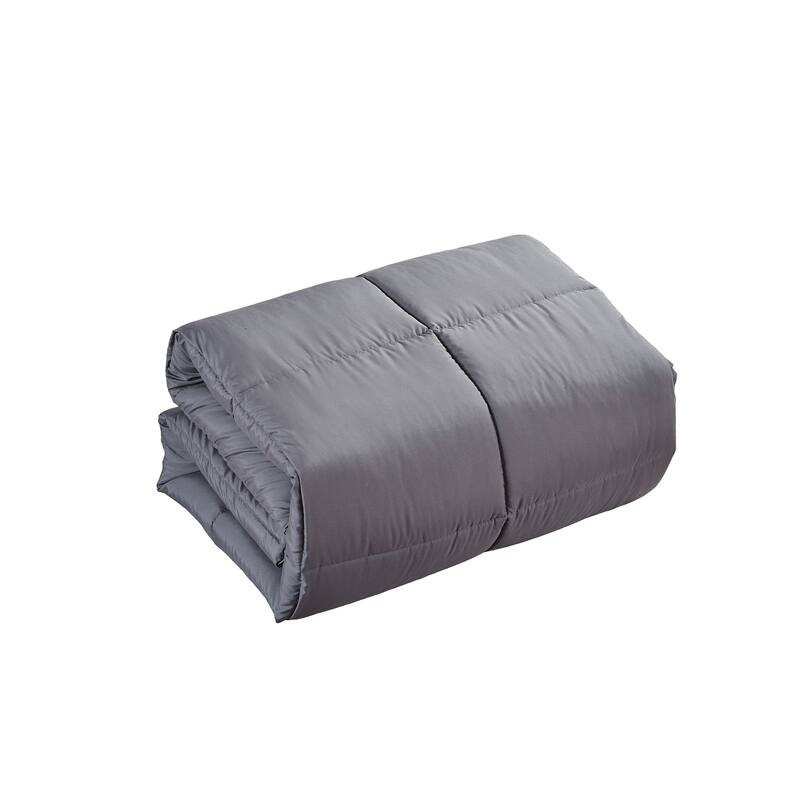Grey All-season Down Alternative Comforter