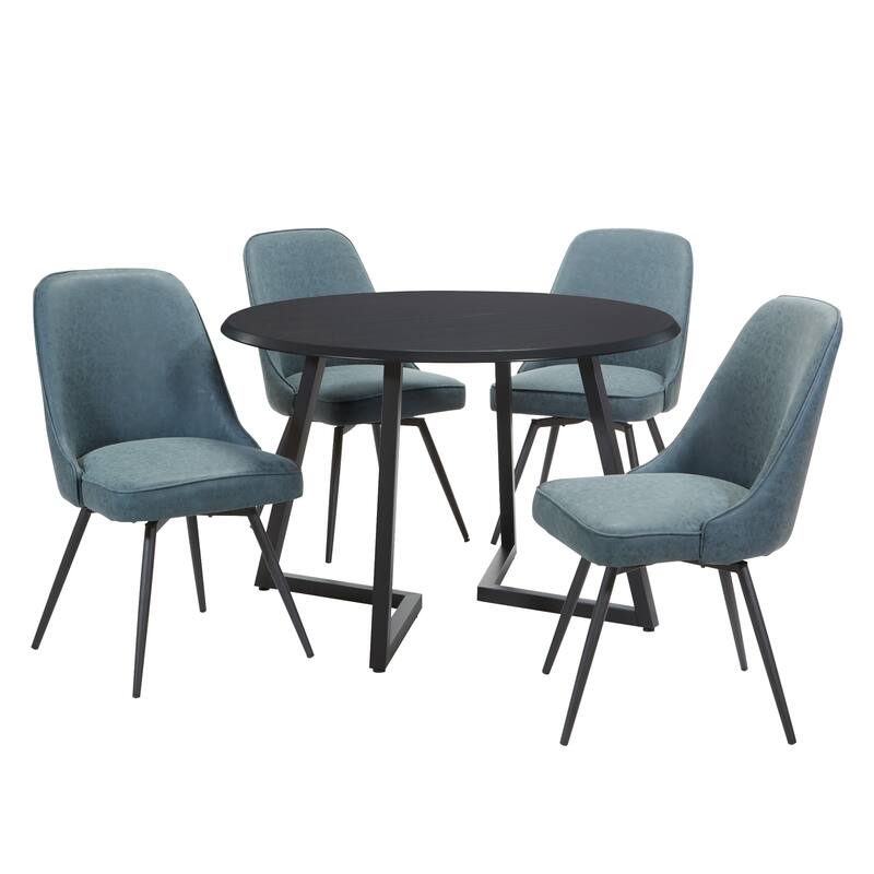 Penton 5-pc. Dining Set - Black