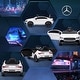 preview thumbnail 18 of 25, Qaba Mercedes-Benz AMG Licensed 12V Kids Ride on Car w/ Remote, Black