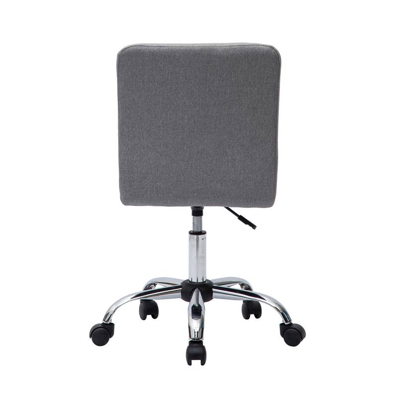 Porthos Home Alice Tufted Fabric Office Chair with Metal Base