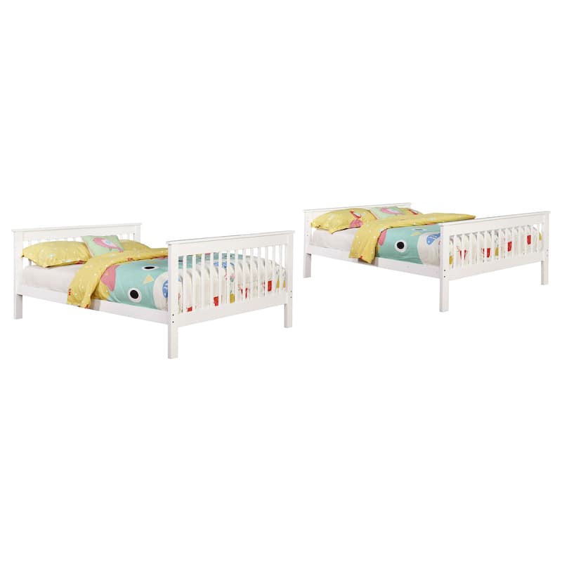 Chapman Transitional Wood Frame Bunk Bed